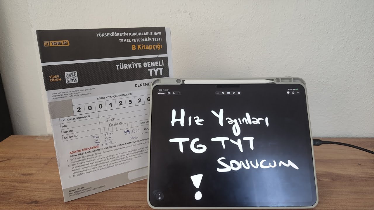 HIZ YAYINLARI TG TYT SONUCUM! SINAVA MEZUN GÖZÜNDEN BAKIŞ! #YKS2026 