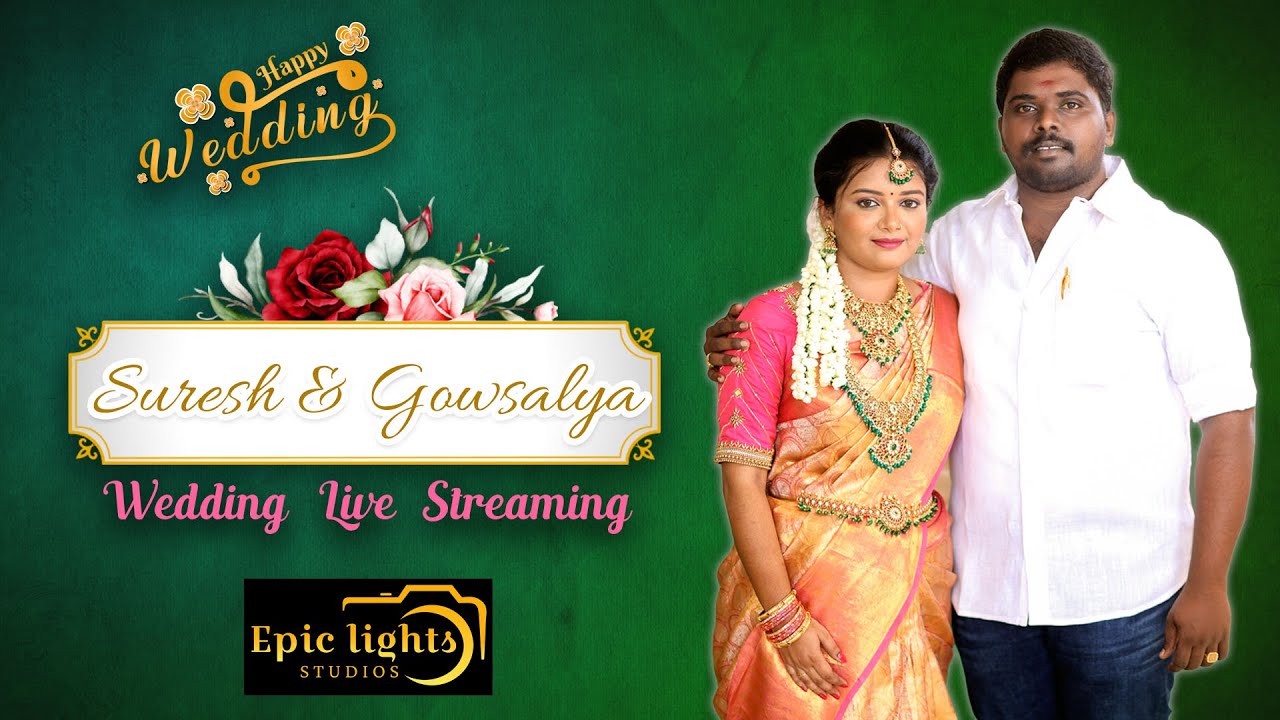 🔴LIVE | Advocate V.C. Suresh weds Gowsalya Wedding | Kovilpatti Grand Wedding | Aarthi Mahal