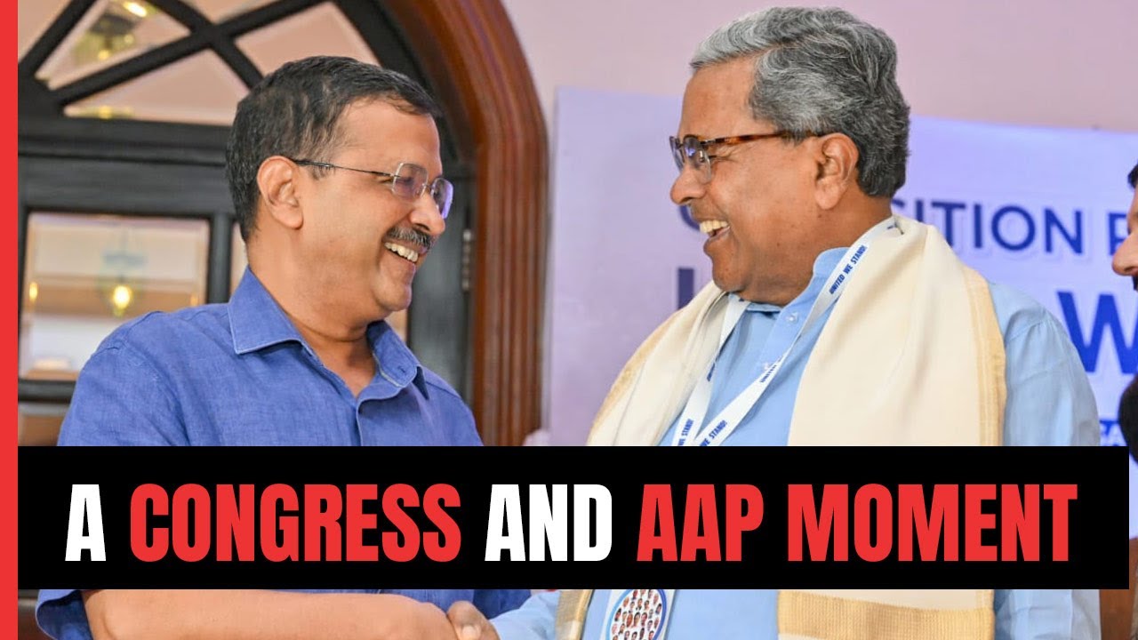 Mega Opposition Meet In Bengaluru | Hug, Smiles As Congress Welcomes AAP Leader At Bengaluru Meet
