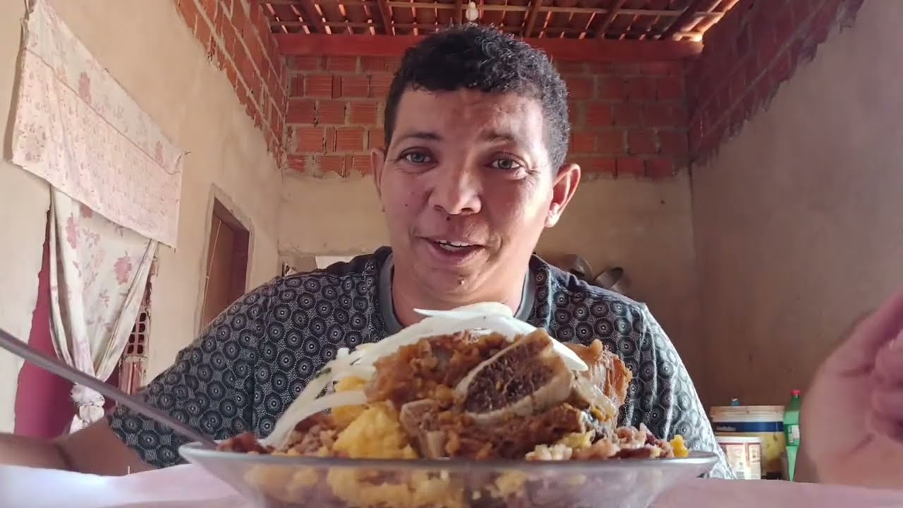 O almoço de hoje foi baião de dois