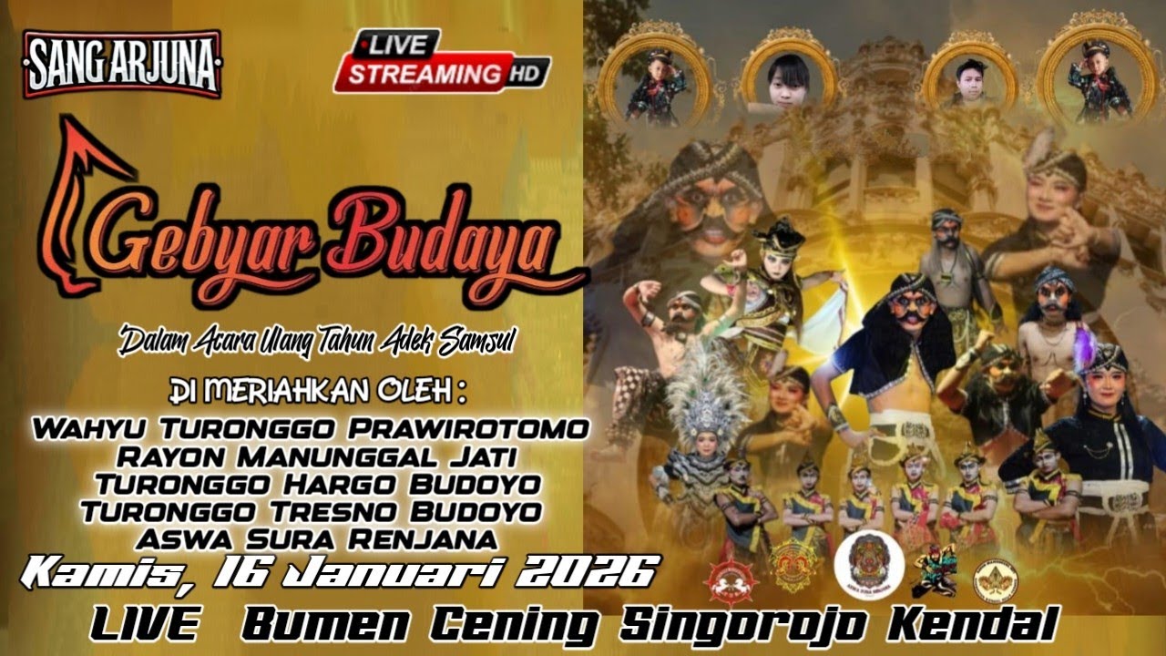 WTP, RMJ, THB, TTB & ASR Aswa Sura Renjana Live Bumen Cening Singorojo Kendal