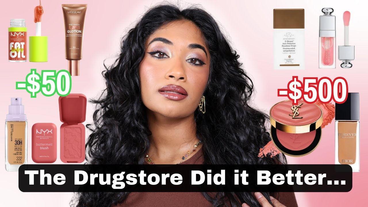 THESE DRUGSTORE MAKEUP PRODUCTS OUTPERFORM LUXURY MAKEUP (for Brown Skin ✅ 🤎)