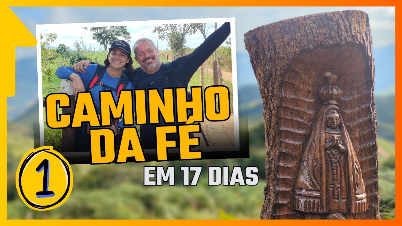 🇧🇷 CAMINHO DA FÉ - parte 1 - De Águas da Prata SP à Consolação MG