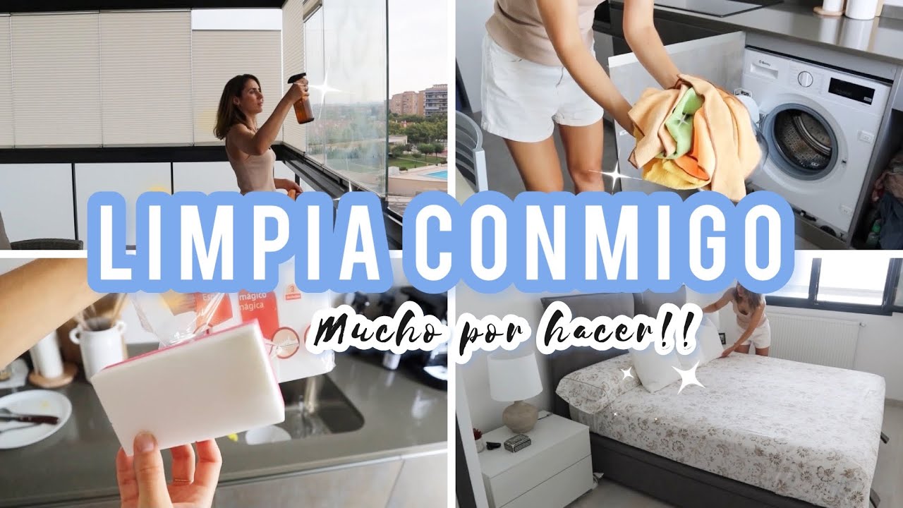 MOTÍVATE Y LIMPIA CONMIGO!  Rutina de limpieza Diaria/ Laura Ballesteros
