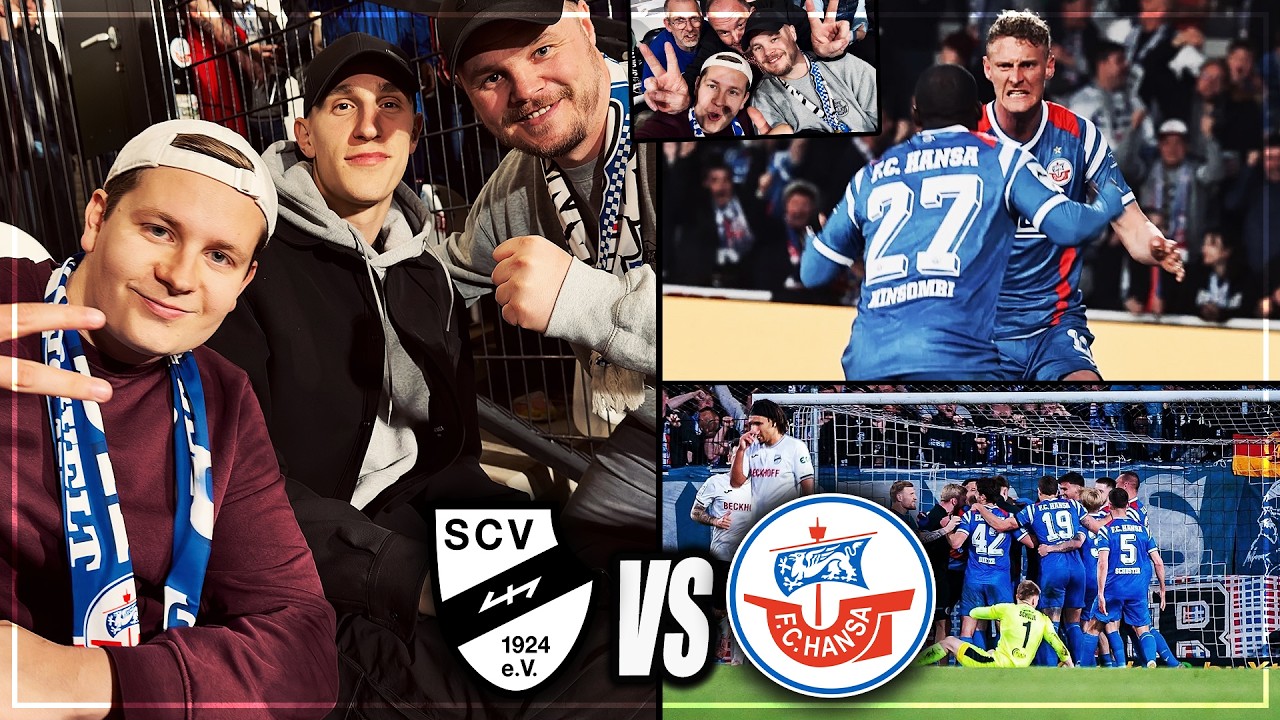 AUFSTIEGSTRAUM LEBT + NATIONALSPIELER SCHLOTTERBECK BRINGT GL&Uuml;CK! Verl - Hansa Rostock Stadionvlog