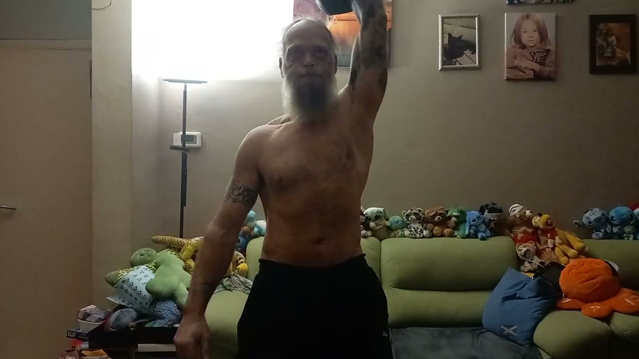 Snatch-Figure eight-Halo-ATW clean and squat