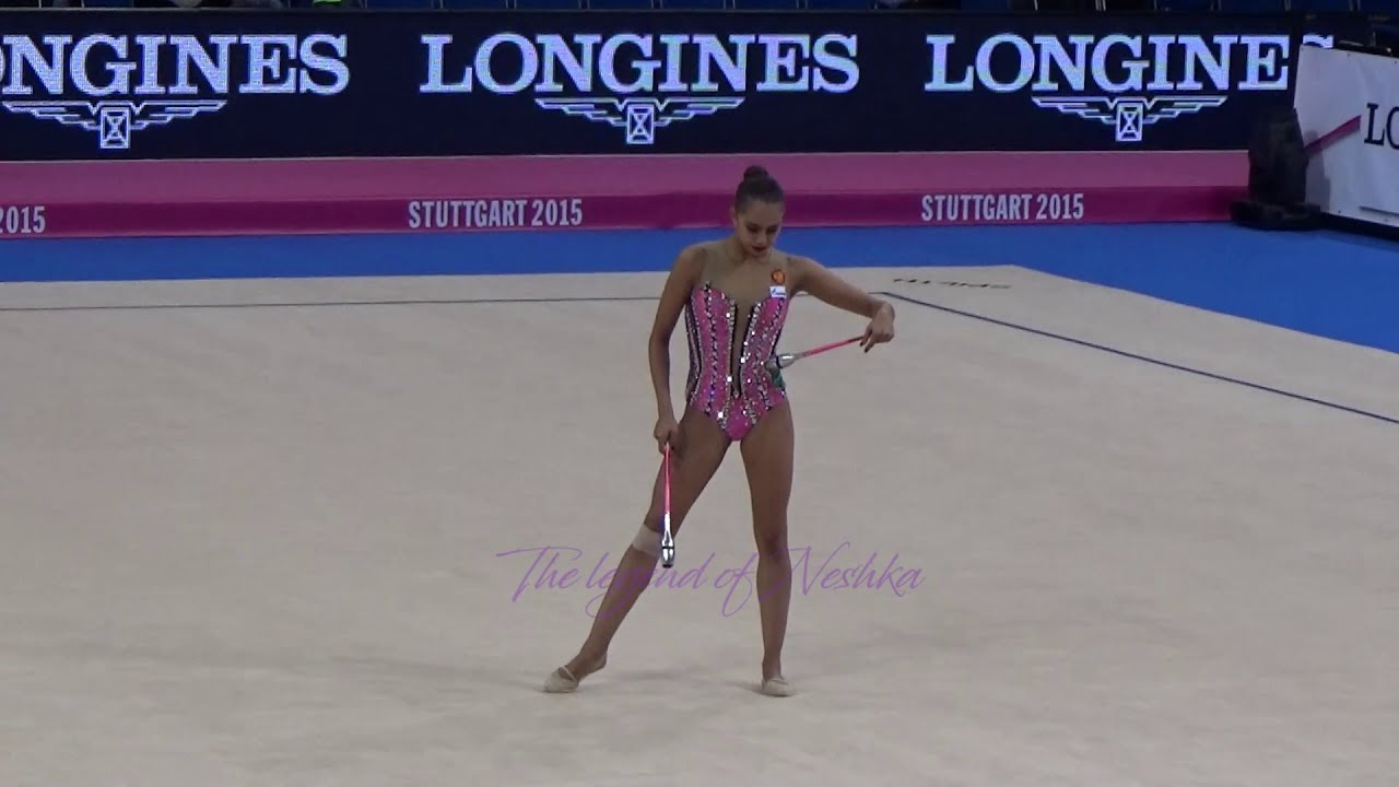 Margarita MAMUN (RUS) clubs - 2015 Stuttgart worlds Qualifs
