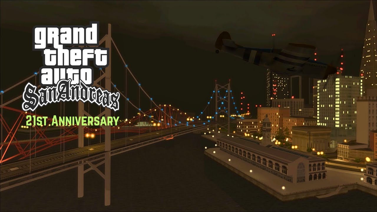 GTA San Andreas 21st Anniversary Free Roam Gameplay