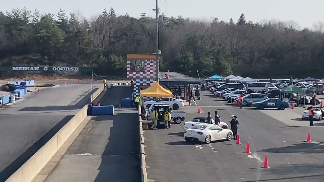 20260301  近畿ミドルジムカーナ　第1戦　2ヒート目　外撮り　NB8C  名阪C