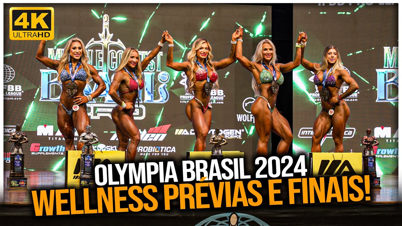 PRÉVIAS E FINAIS WELLNESS MR OLYMPIA BRASIL 2024! | *confrontos em 4k*