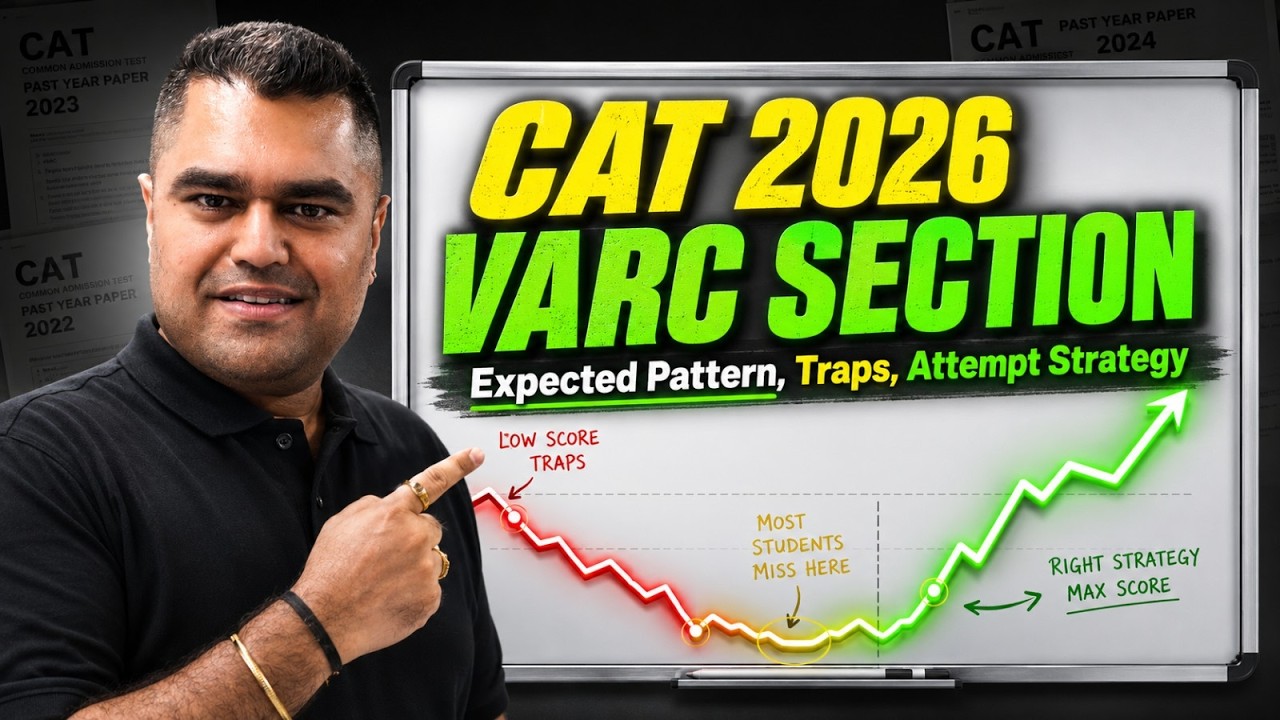 🔥 CAT 2026 VARC Section Strategy | Expected Pattern, Traps & Attempts 🚨