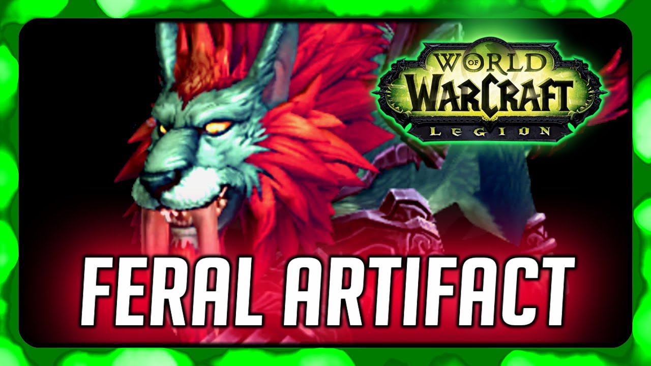 WOW Legion ► Fangs of Ashamane - Feral Druid (Cat Form) Artifact Quest