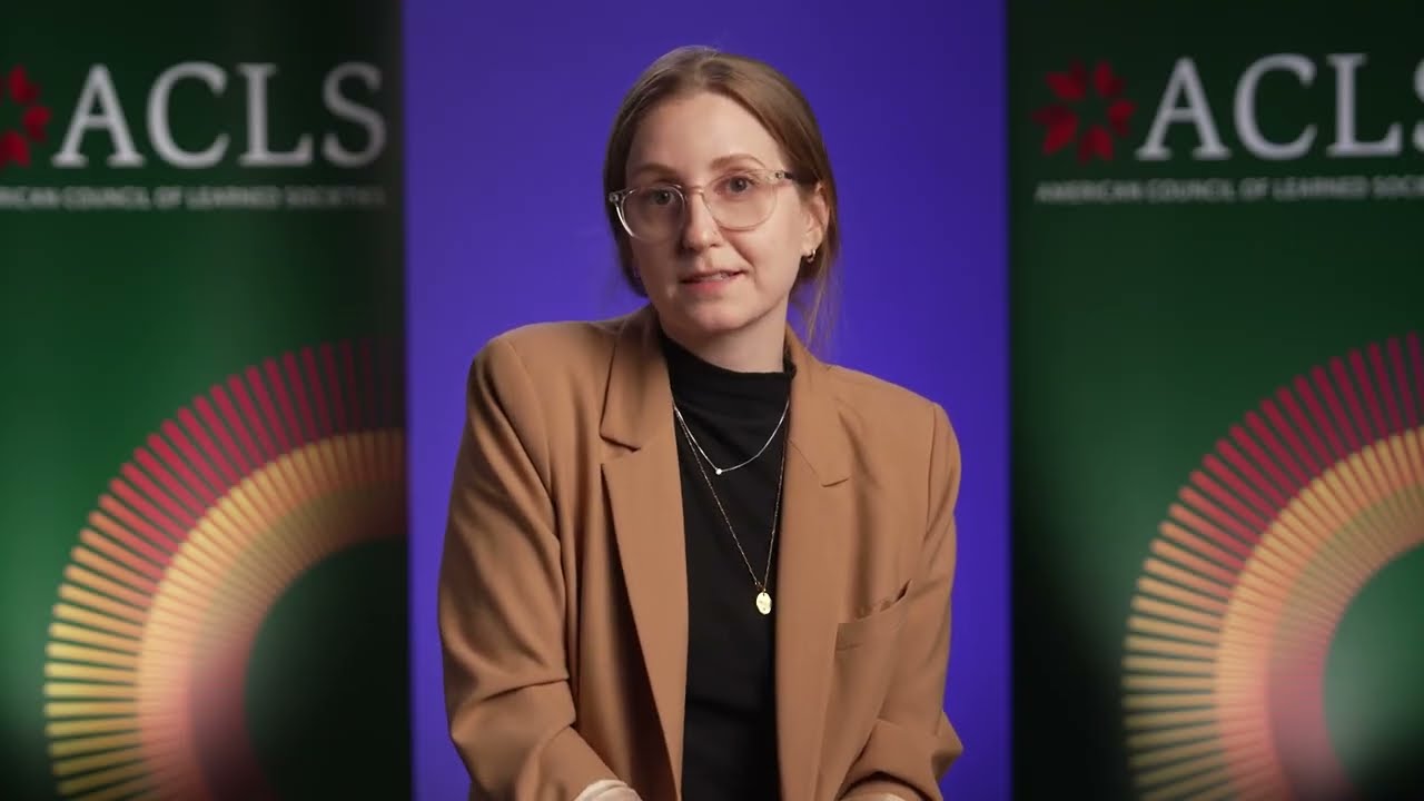 ACLS Community Perspectives: Alix Saba