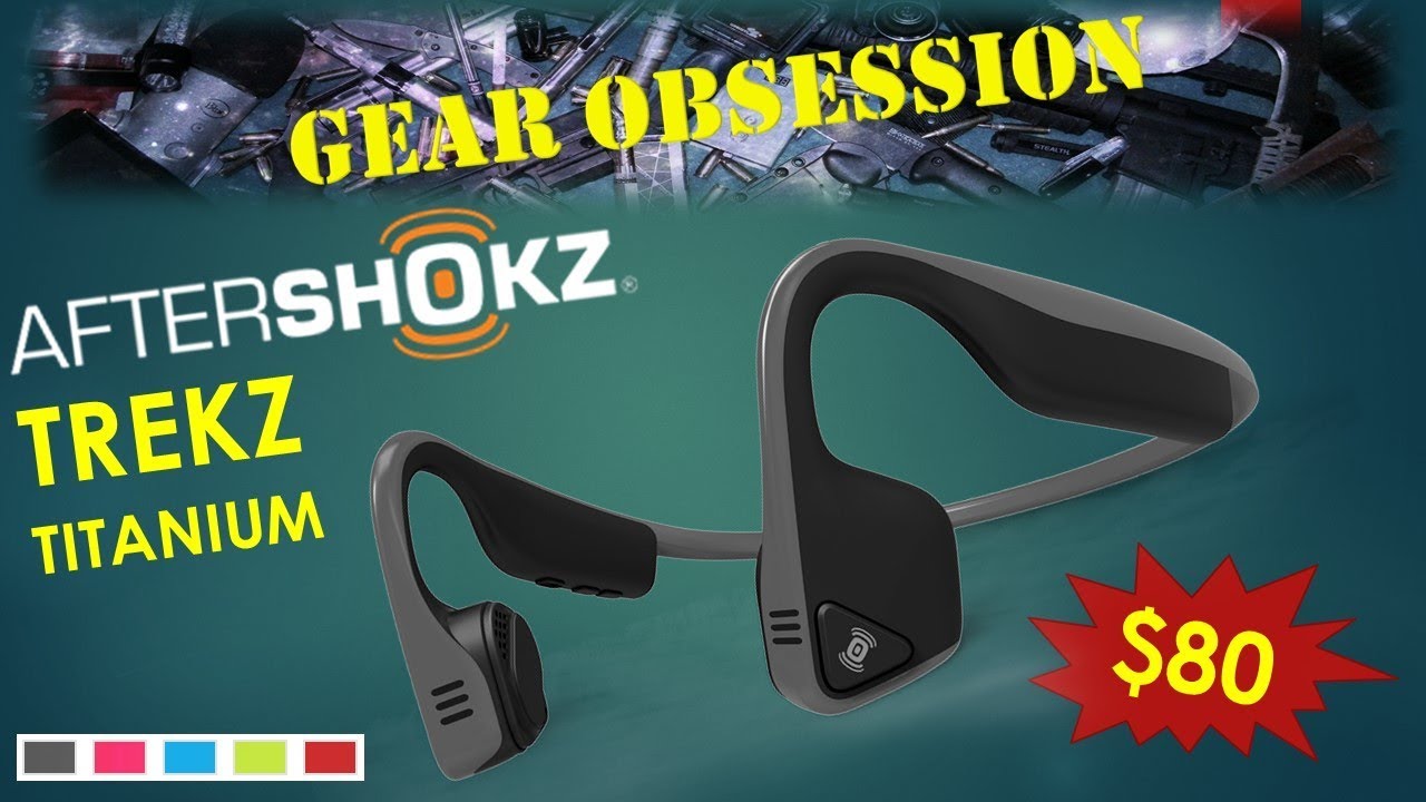 My favorite headphones are so weird!!! The Aftershokz Titanium Trekz