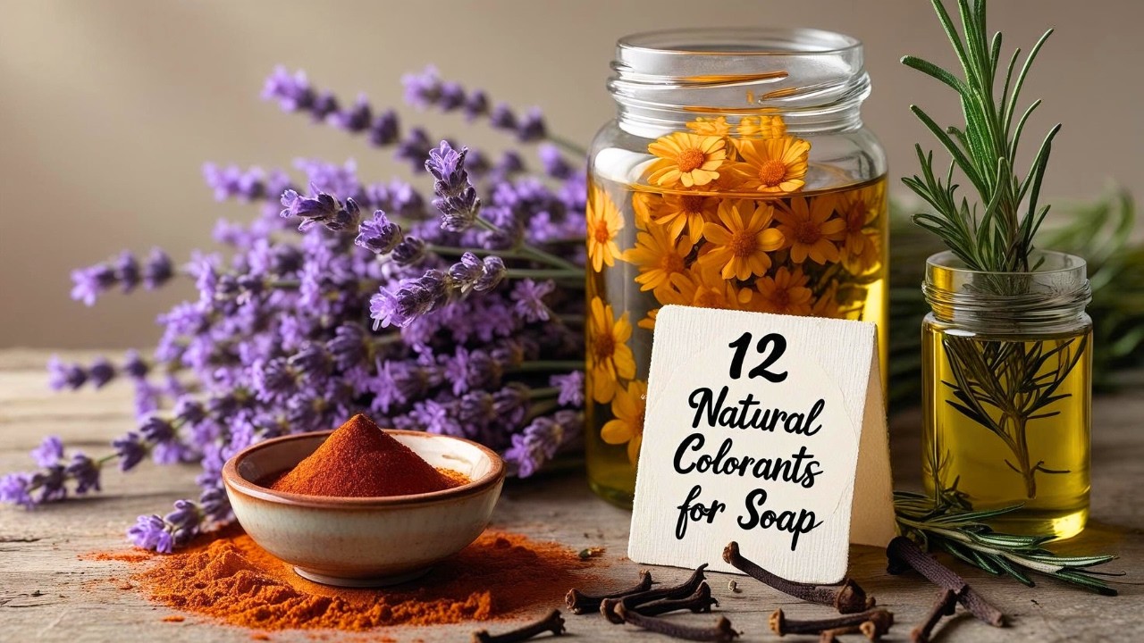 12 Natural Soap Colorants for Cold Process Soap. Botanical Soap Colorants You Need to Try!