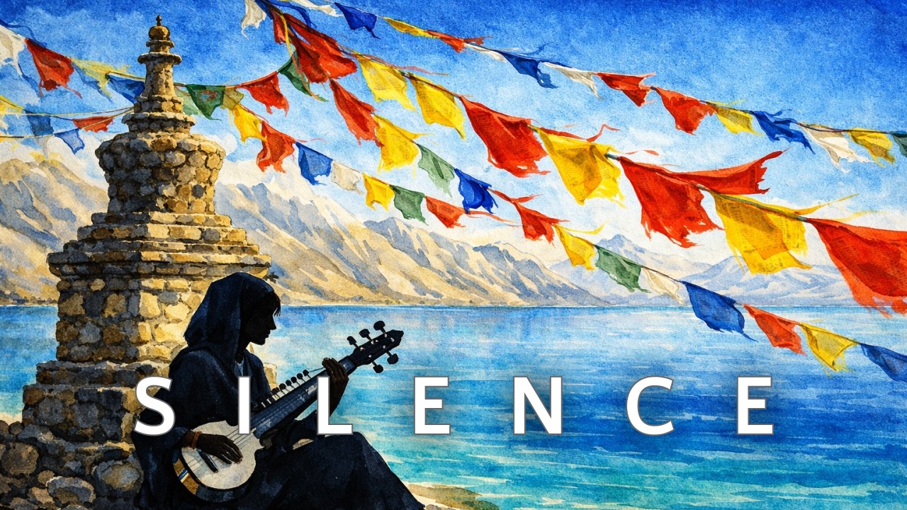 2 Hours Music for Overthinking | 432Hz Sarod in Ladakh for Silence & Inner Peace