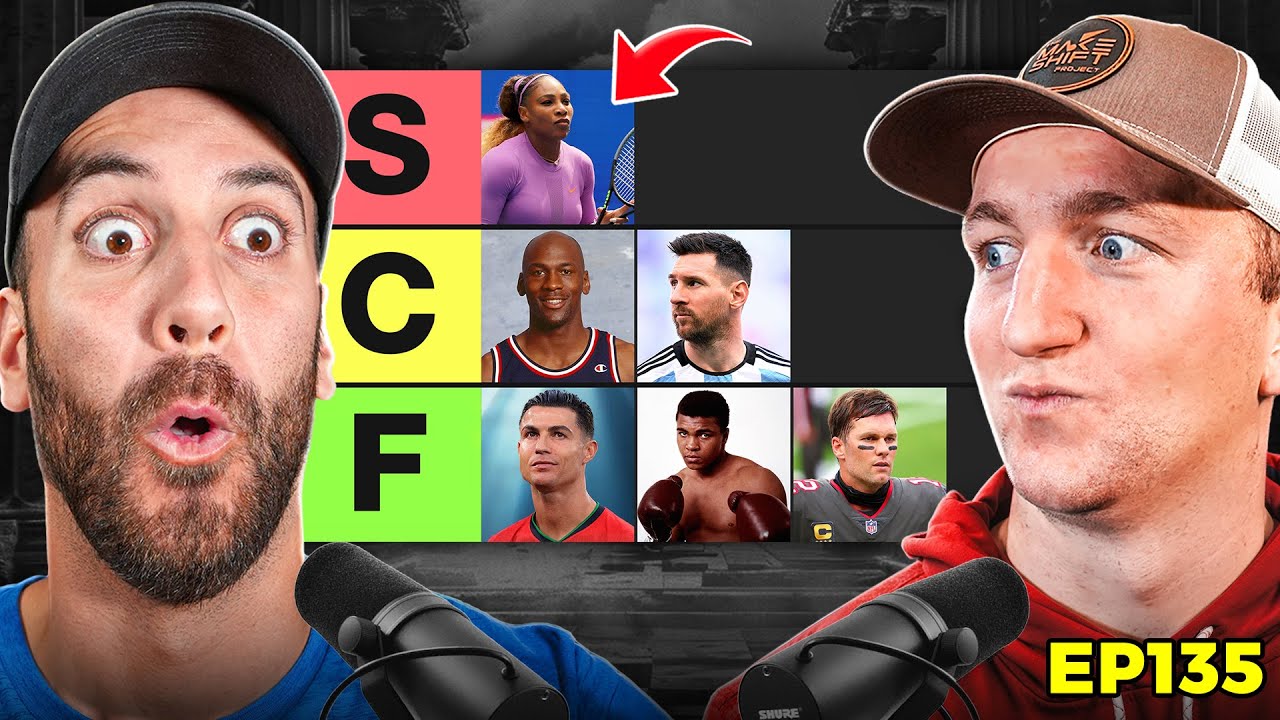 WE RANKED THE GREATEST ATHLETES EVER. Bad Idea. | The Makeshift Podcast 135