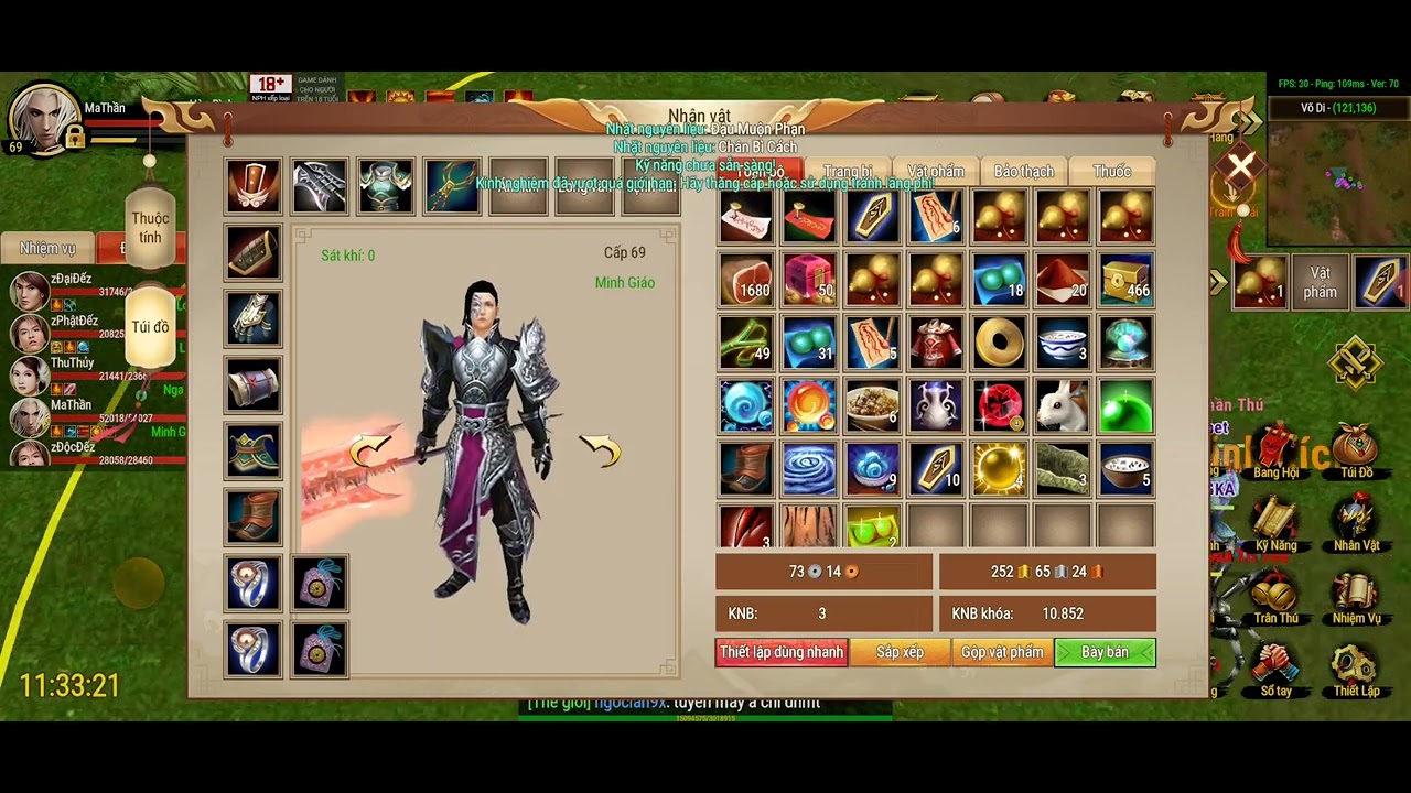 BÁN ẮC MINH GIÁO S1 PHỤC HỔ QUYỀN GAME #THẦN LONG MOBILE #
