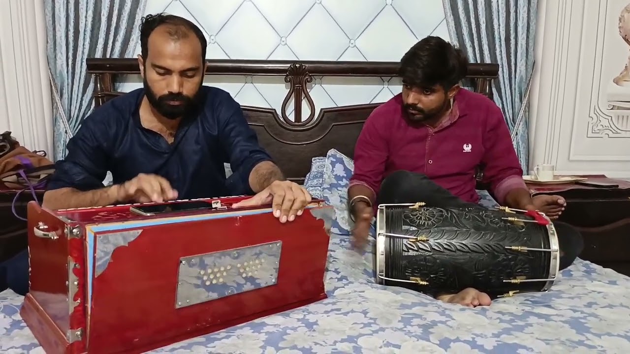 Sari Raat Tera Takya Main Raah | Harmonium Play by Adeel Khan | Dholak Nawaz Akash Khan