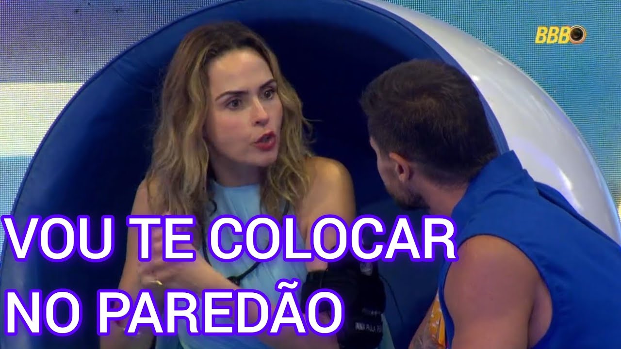 JONAS DIZ PRA ANA PAULA QUE VAI REALIZADO O DESEJO DELA DE IR PARA O PAREDÃO COM BABU 'VC É CORAJOSA