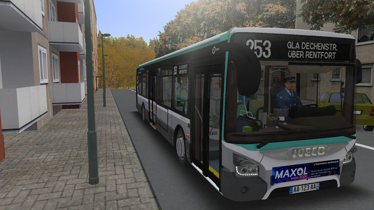 OMSI 2 Map Gladbeck ligne 253 en iveco urbanway 2p RATP