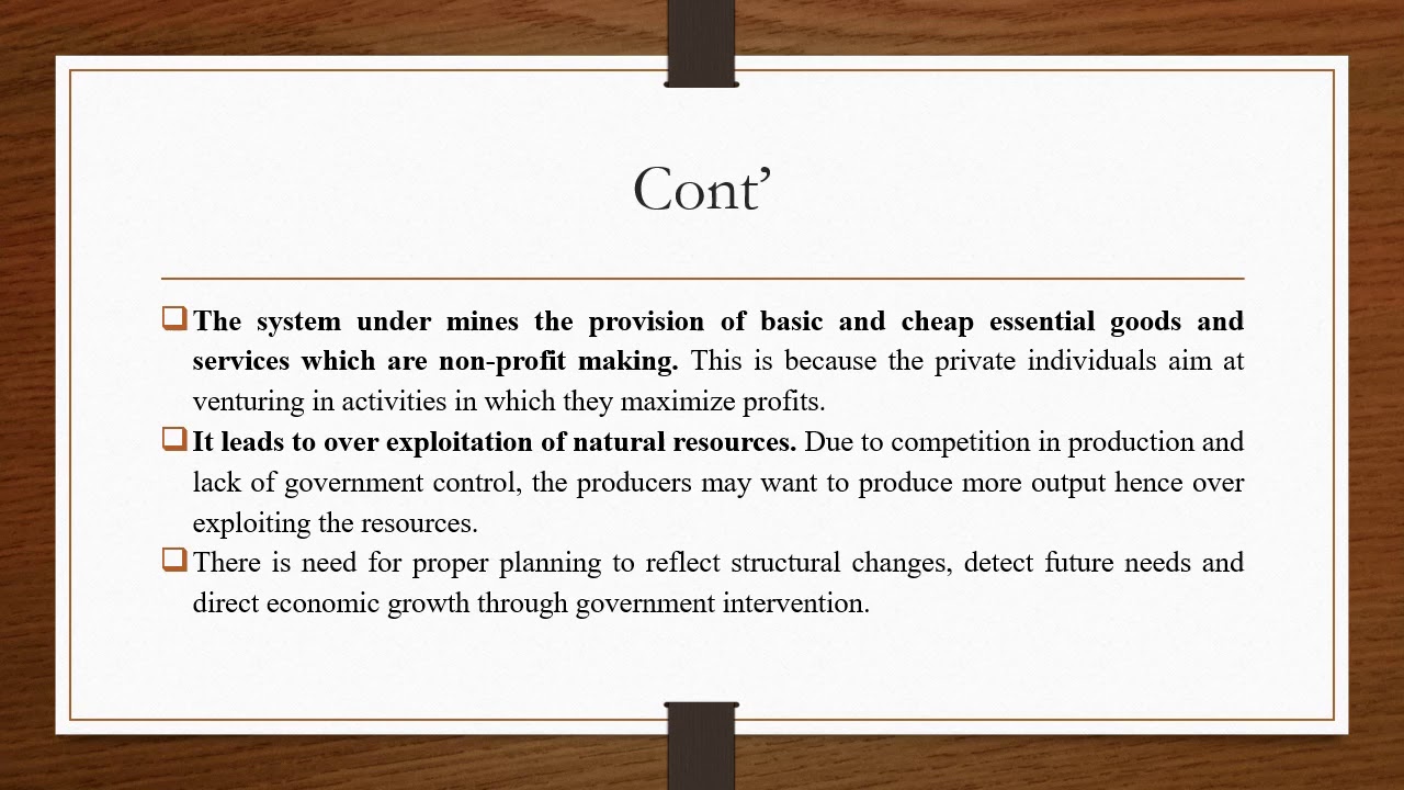 Disadvantages of price mechanism and ways reduce the defects of price mechanism
