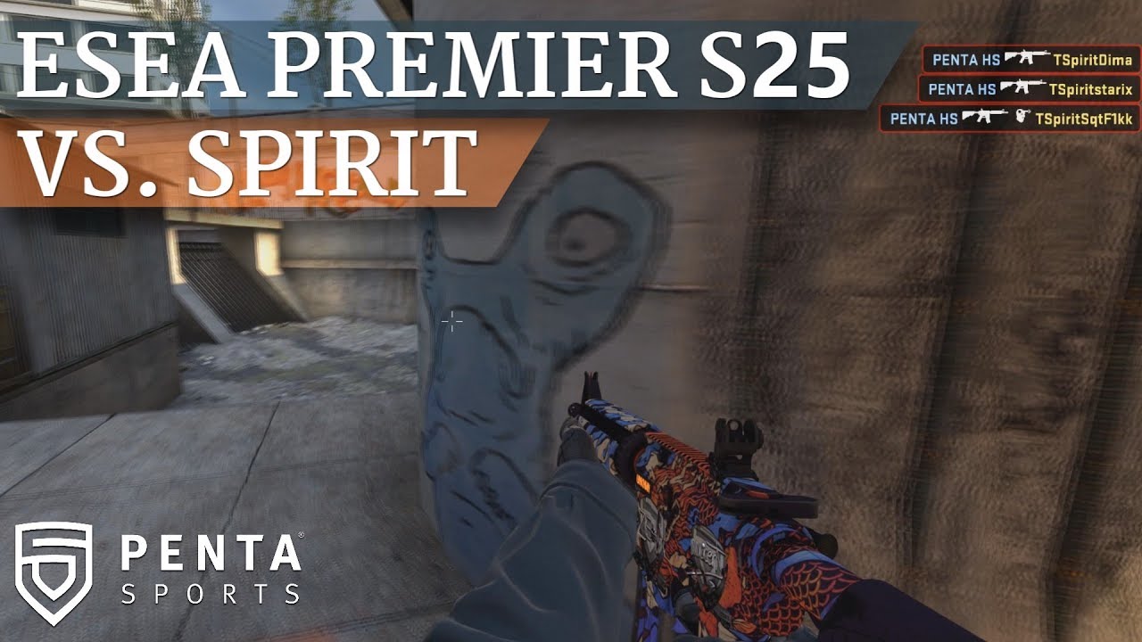 ESEA Premier Season 25 Europe: PENTA Sports VS. Spirit