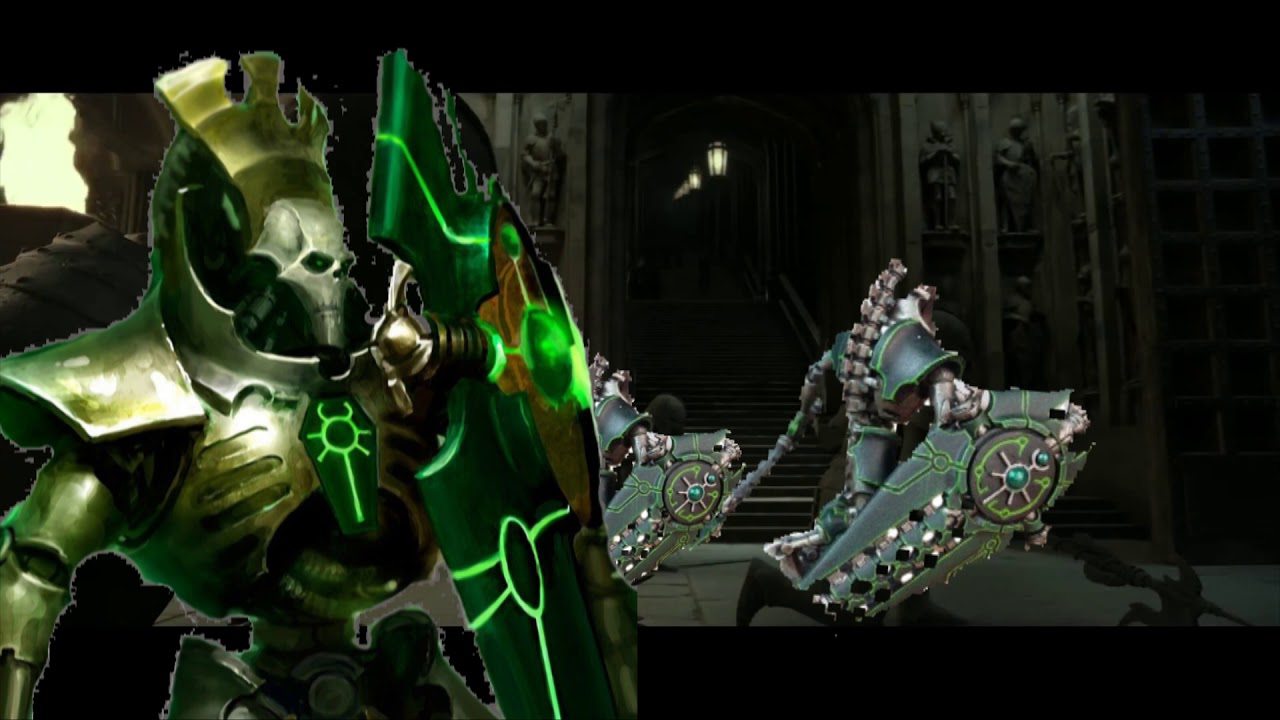 Orikan and Trazyn prepare to combat the Deceiver