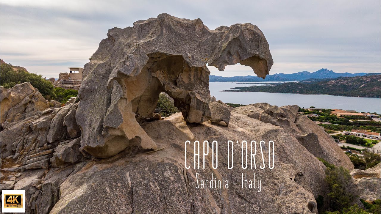 🇮🇹 4K drone video of Capo D’Orso, Sardinia, Italy