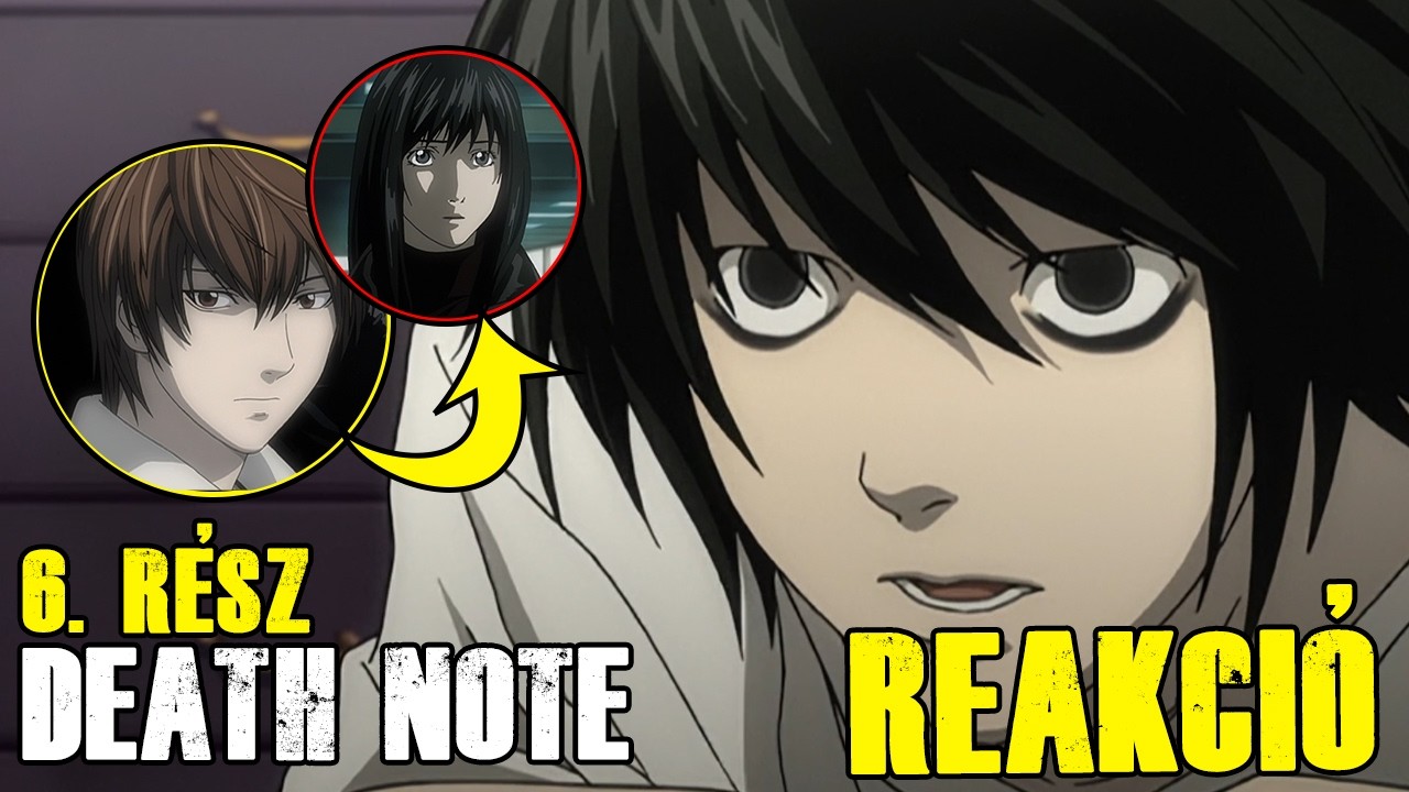 VIHAR ELŐTTI CSEND? | Death Note (A Halállista) 6. rész reakció