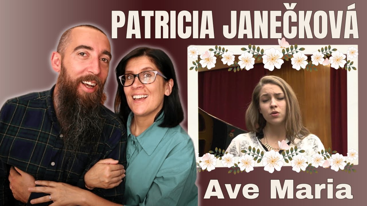Patricia JANEČKOVÁ - Ave Maria (REACTION) with my wife