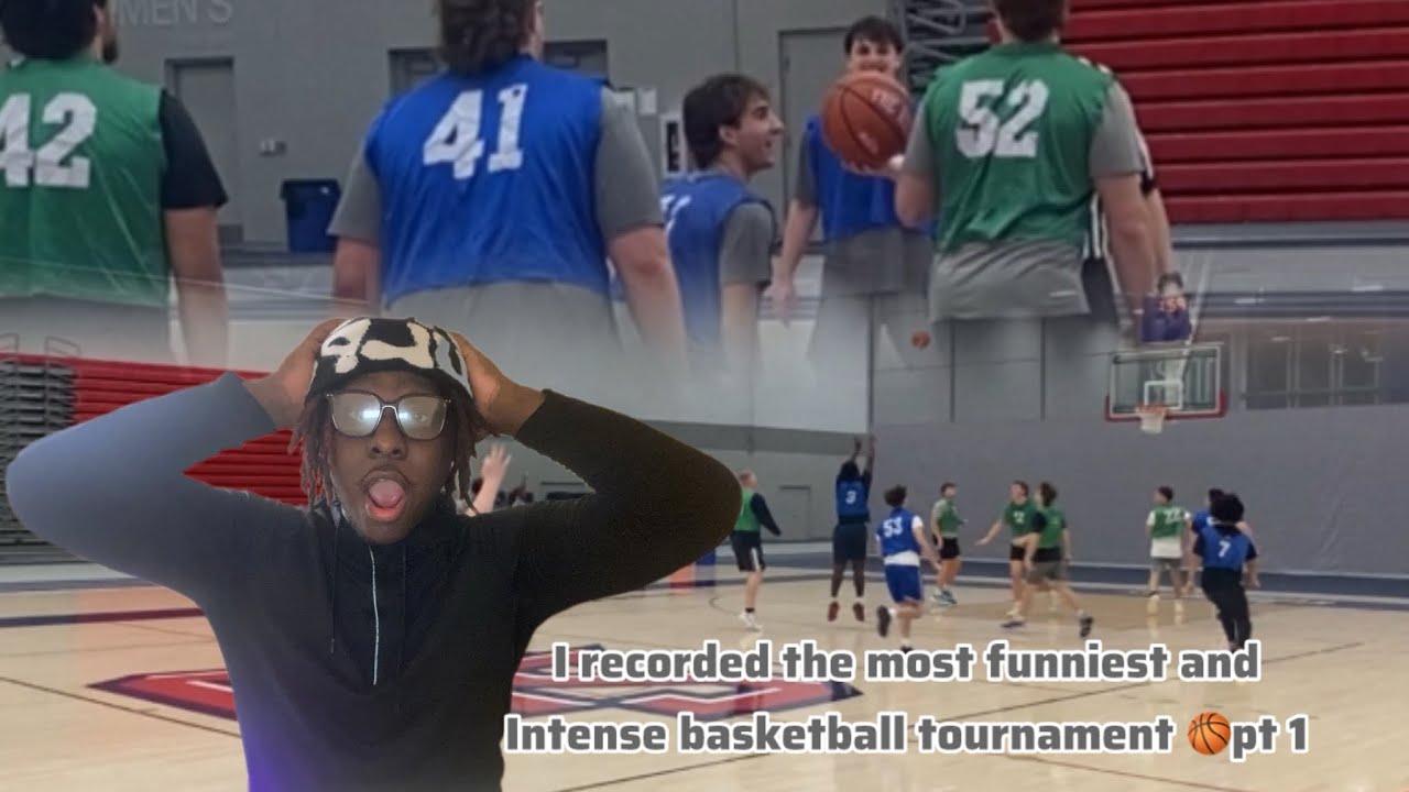 I RECORDED THE MOST FUNNIEST AND INTENSE BASKETBALL TOURNAMENT 🏀 PT.1