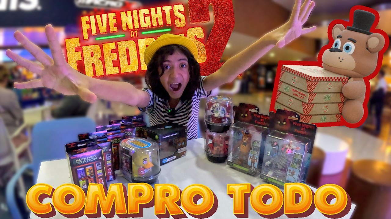 Pelicula FIVE NIGHTS AT FREDDY´S 2 voy al Cine a ver el ESTRENO y muestro TODO lo que Salio