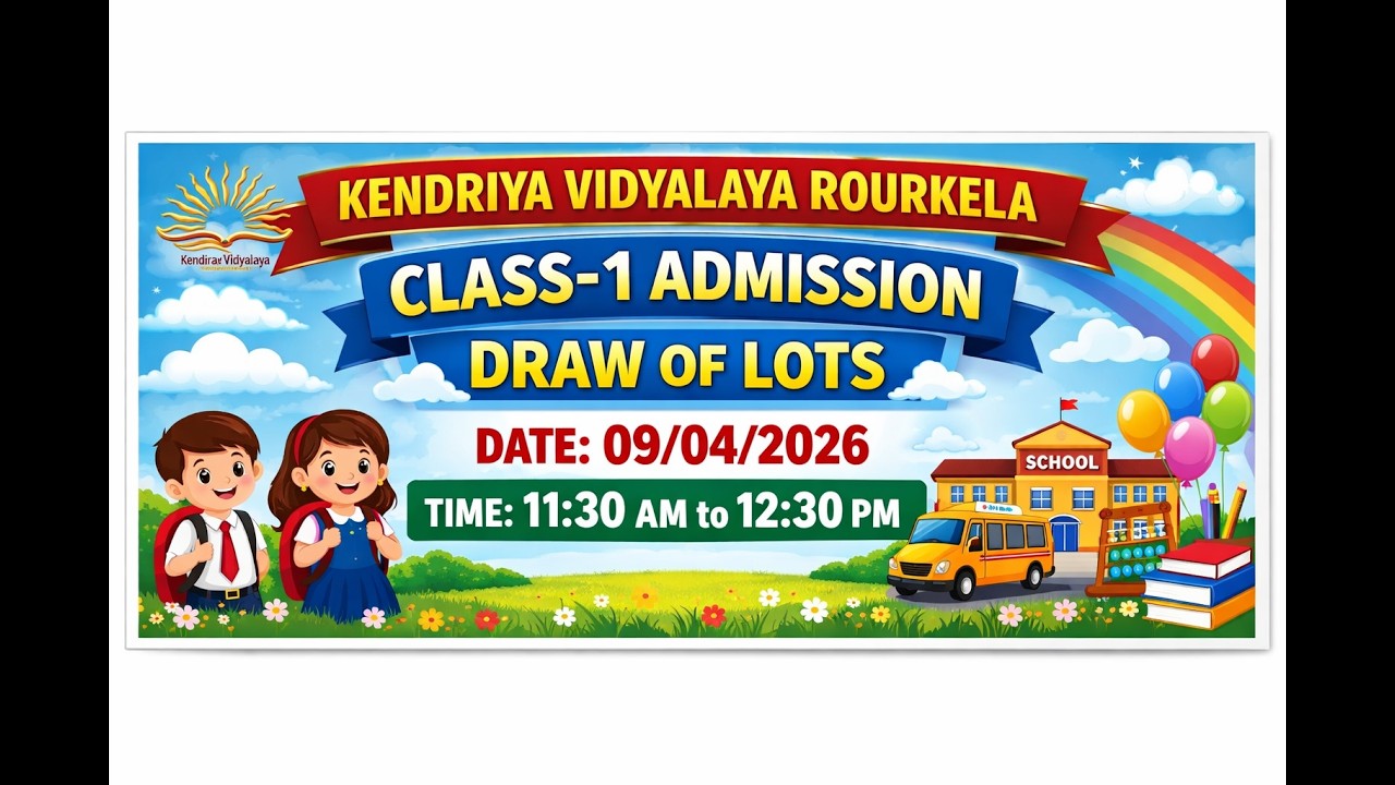 DRAW OF LOTS  FOR CLASS-1 ADMISSION-2026-27