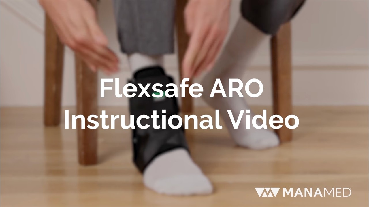 How to Fit the FlexSafe ARO Ankle Recovery Boot | Official ManaMed Fitting Guide