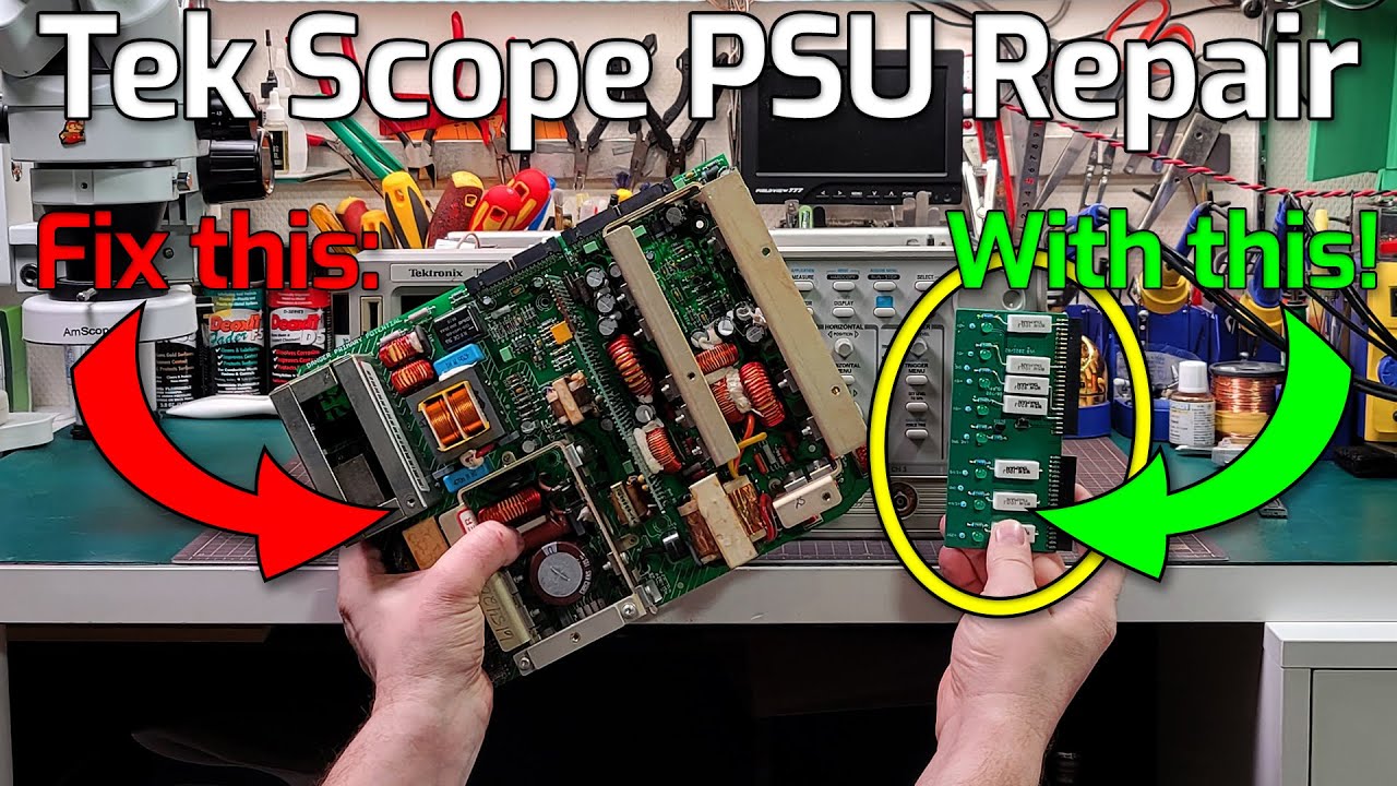 Tektronix TDS500/600/700 Scope PSU Repair