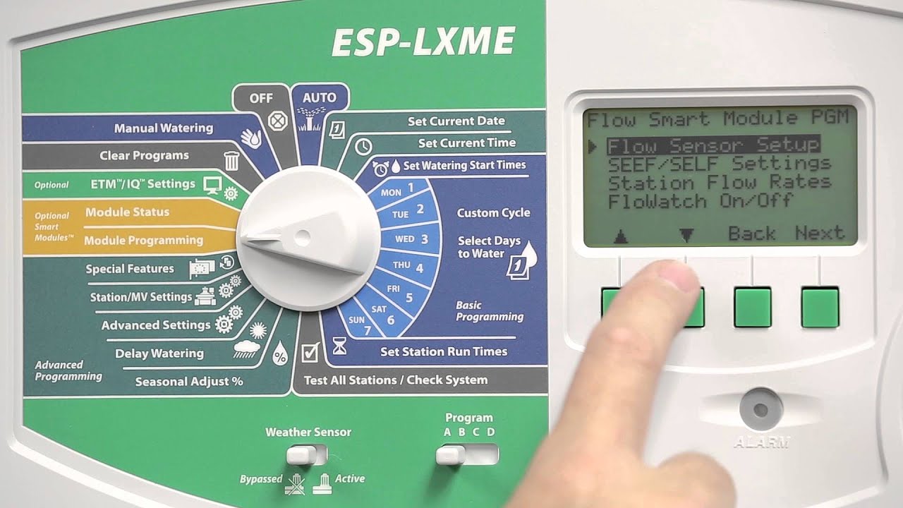 Installing a Flow Sensor Using the ESP-LXMEF: FloWatch, SELF, SEEK, Learn Flow