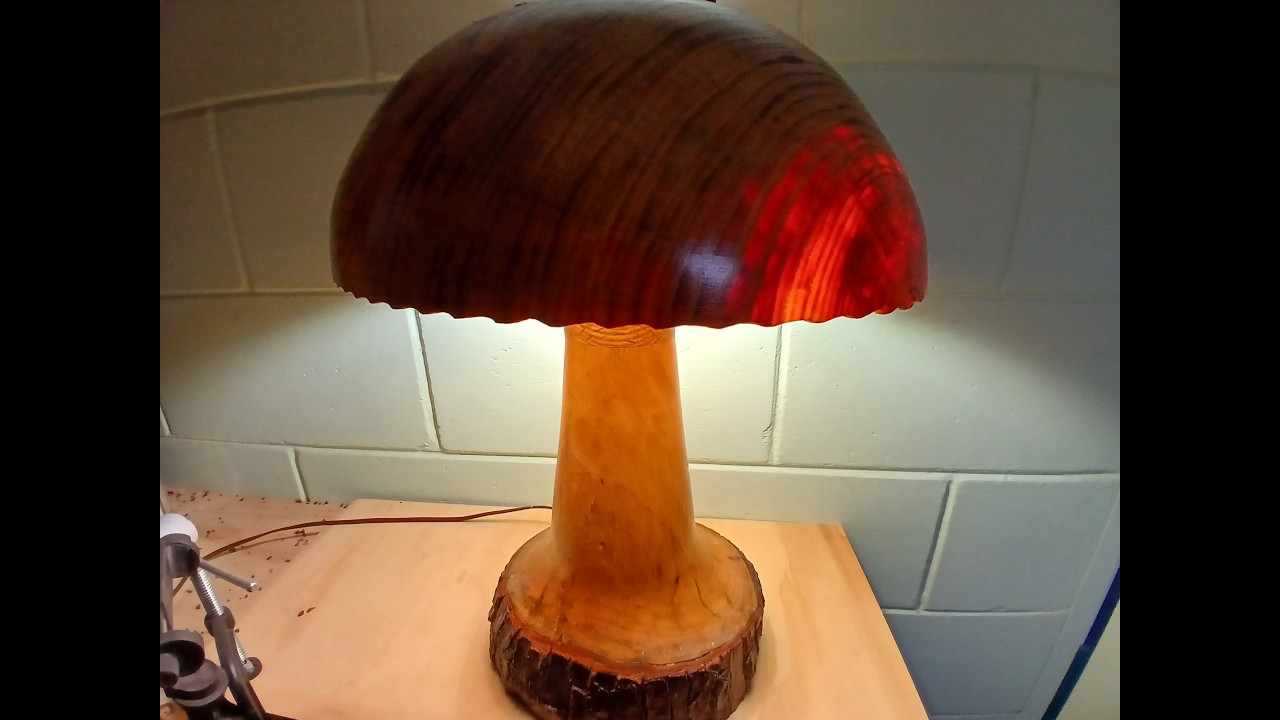 Rustic Lamp Finish #rustic #woodscraft #woodturning #diy