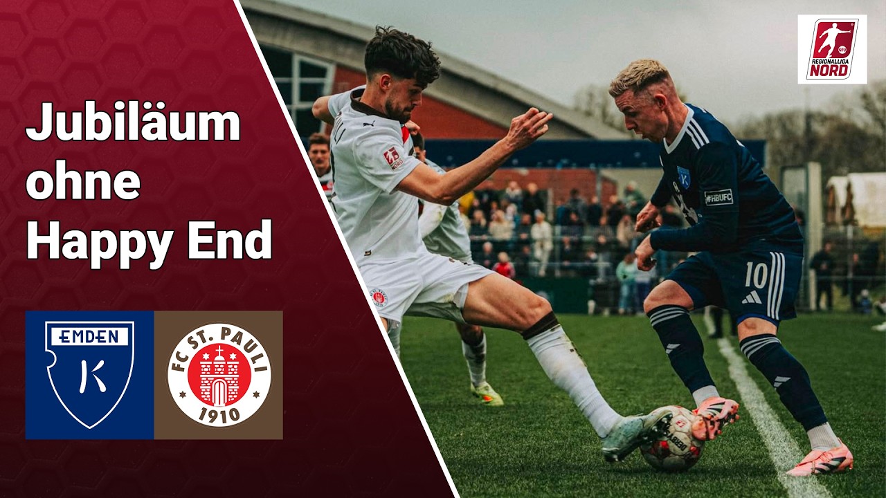 Kickers Emden - FC St. Pauli U23 | Regionalliga Nord | 29. Spieltag 2025/26