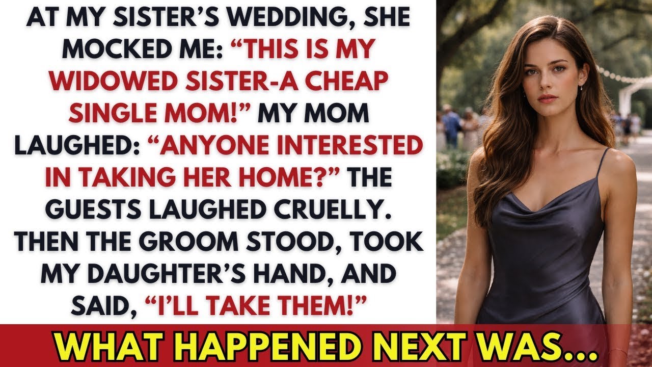 My Sister MOCKED Me as Single Mom at Her Wedding—Groom TURNED Tables
