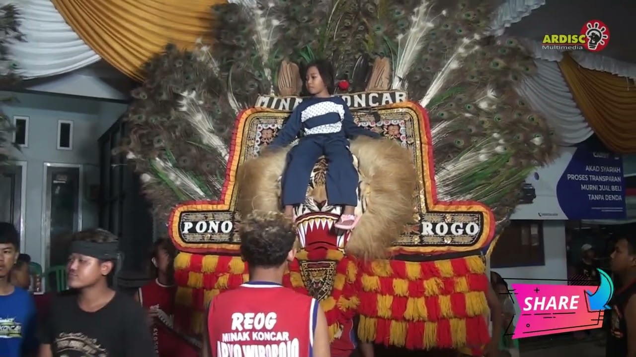 Reog Minak Koncar Part-4 Hajatan Hari & Mina Ds.Kutorenon Sukodono Lmj