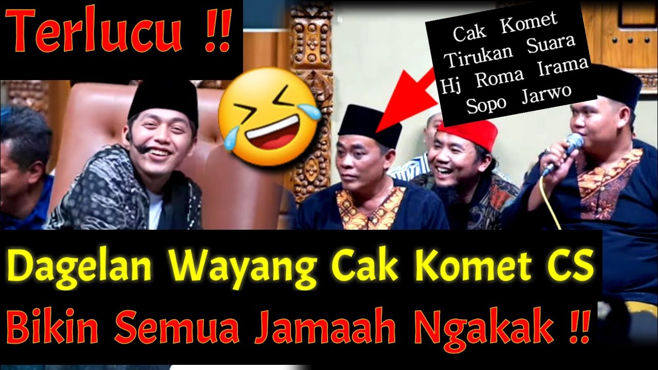 Terlucu !! Dagelan Wayang Cak Komet CS Sowan Gus Iqdam Bikin Ngakak Semua Jamaah !!