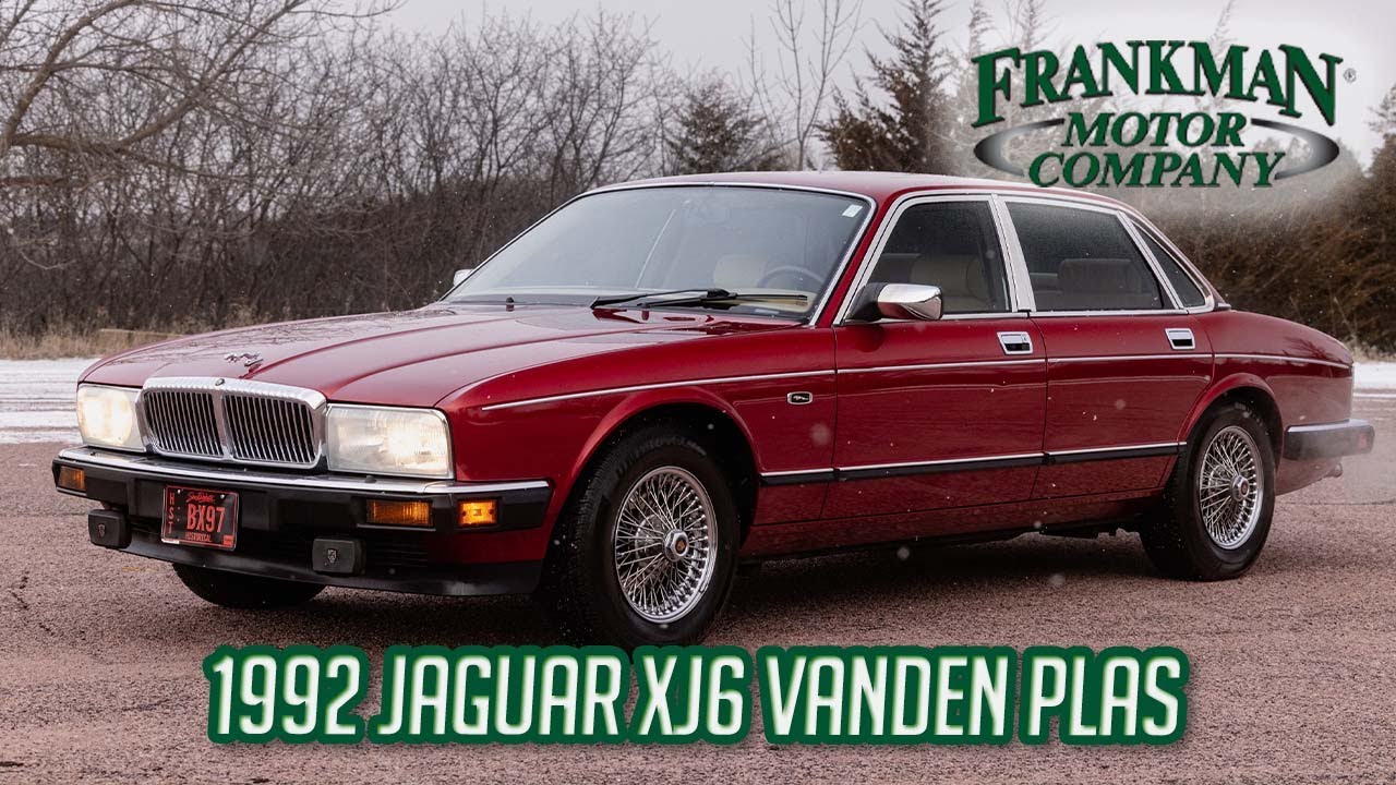 6K Mile 1992 Jaguar XJ6 Vanden Plas Ultra-Low Mileage British Luxury Sedan | 4.0L Inline-6 | Leather