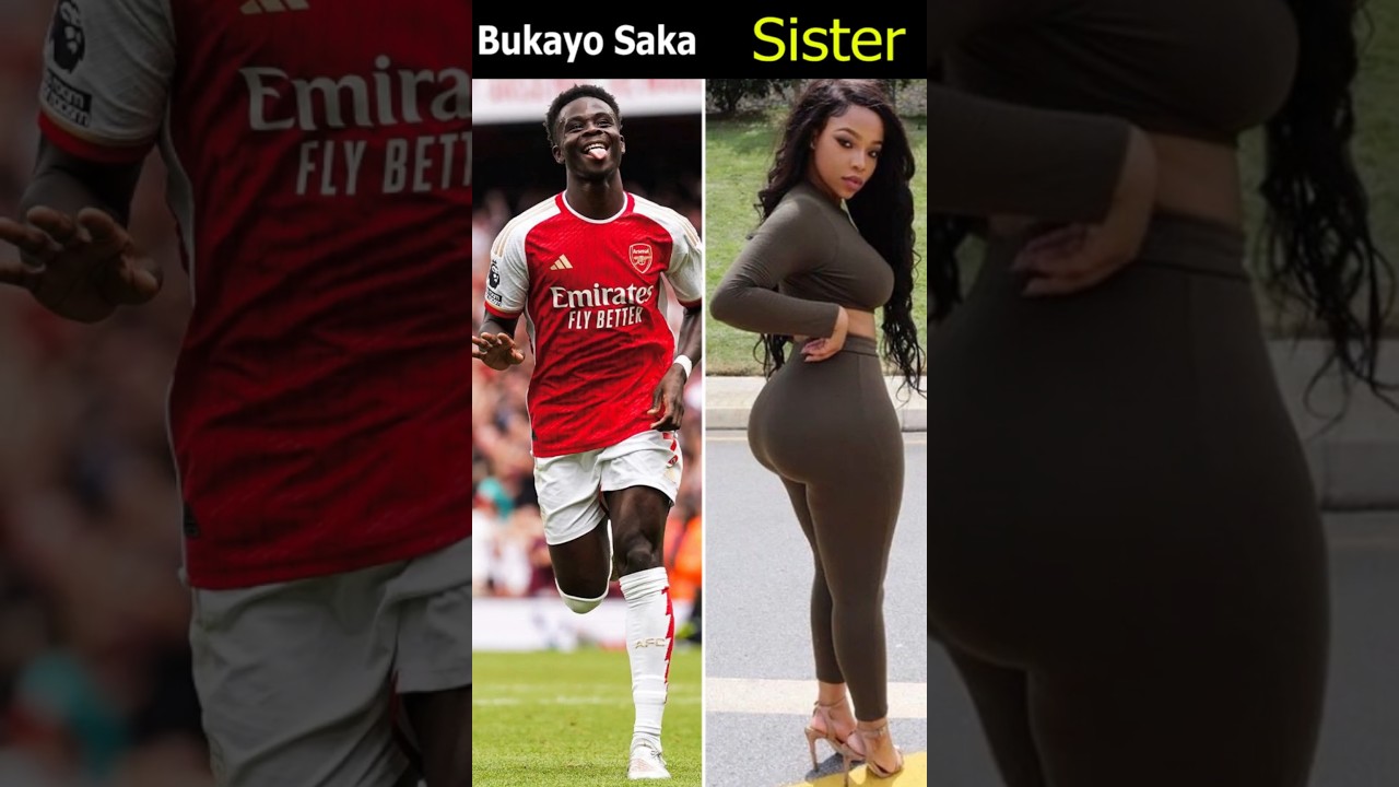 Bukayo Saka Sister 😍 #saka #bukayosaka #arsenal #football #sportsnews #footballnews #premierleague