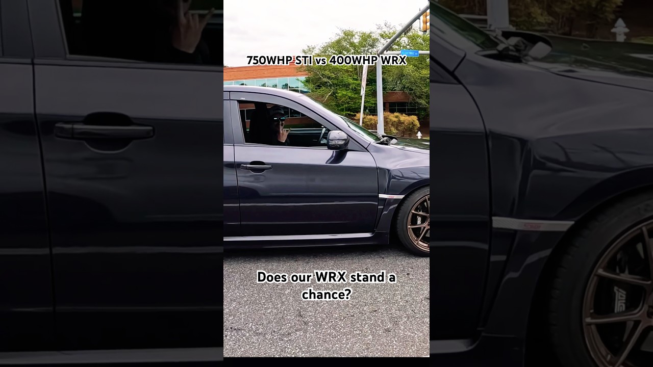 750HP STI vs 400HP WRX &ndash; Quick Hit Pull! 🚀 #shorts #streetracing #racing #1320video