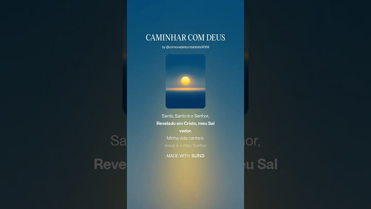 CAMINHAR COM DEUS