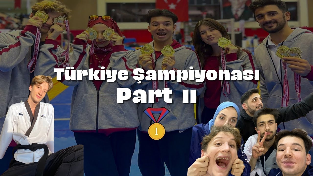 ŞAMPİYON OLDUUUK!! Türkiye Şampiyonası Vlog Part 2 (ISPARTA)