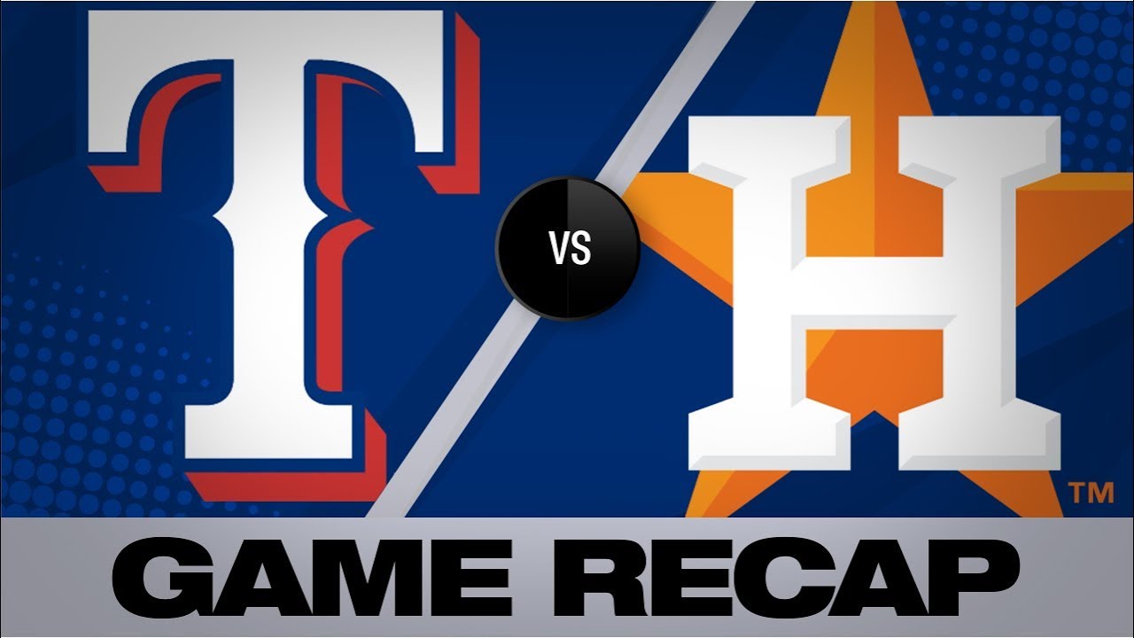 Astros hit 3 consecutive homers in win | Rangers-Astros Game Highlights 7/19/19