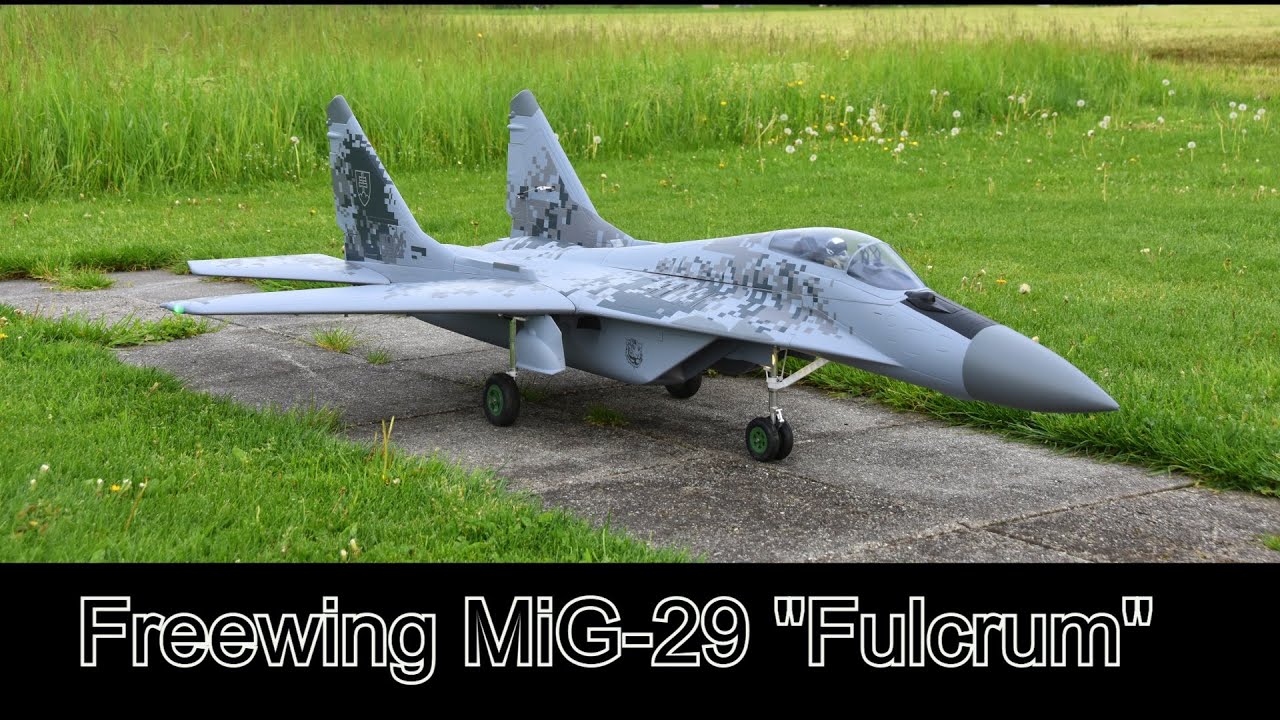 MiG-29 EDF-Jet Freewing  2x 80 mm Impeller