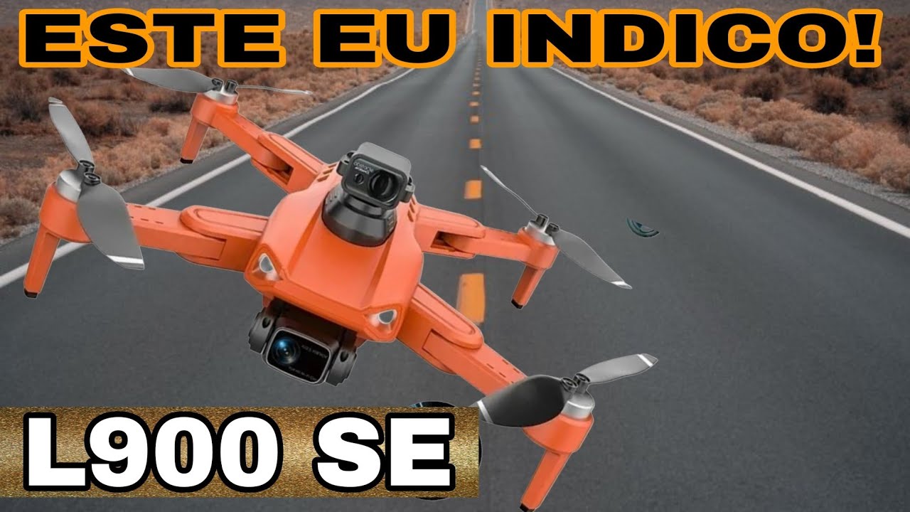 Drone L900 Pro SE o Drone que Mais Vale a Pena Para Iniciante Tem GPS Faz Vídeos e Fotos Aéreas